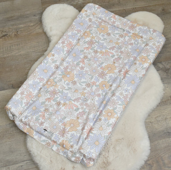 Standard Changing Mat - Retro Flowers