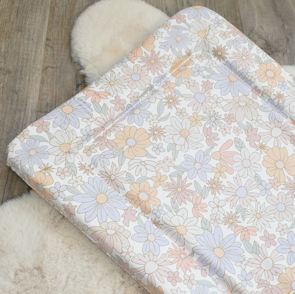 Standard Changing Mat - Retro Flowers