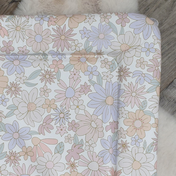 Standard Changing Mat - Retro Flowers