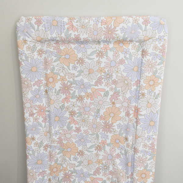 Standard Changing Mat - Retro Flowers