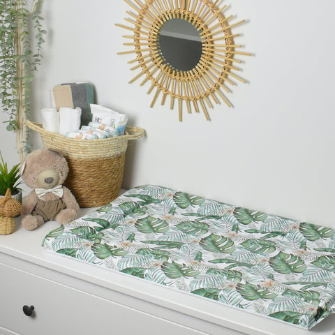 Standard Changing Mat - Jungle Palm Leaves