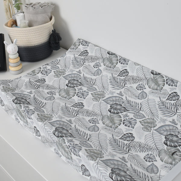 Anti-Roll Changing Mat - Palm Leaves