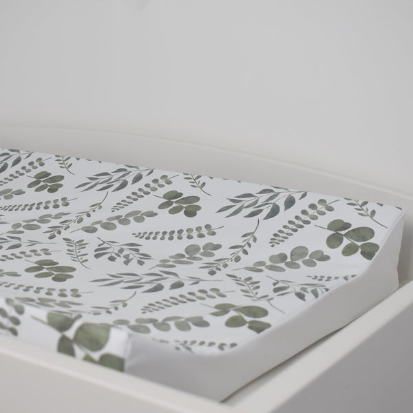 Anti-Roll Changing Mat - Eucalyptus Leaves