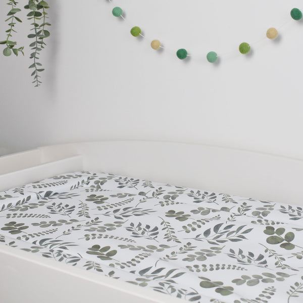 Standard Changing Mat - Eucalyptus Leaves