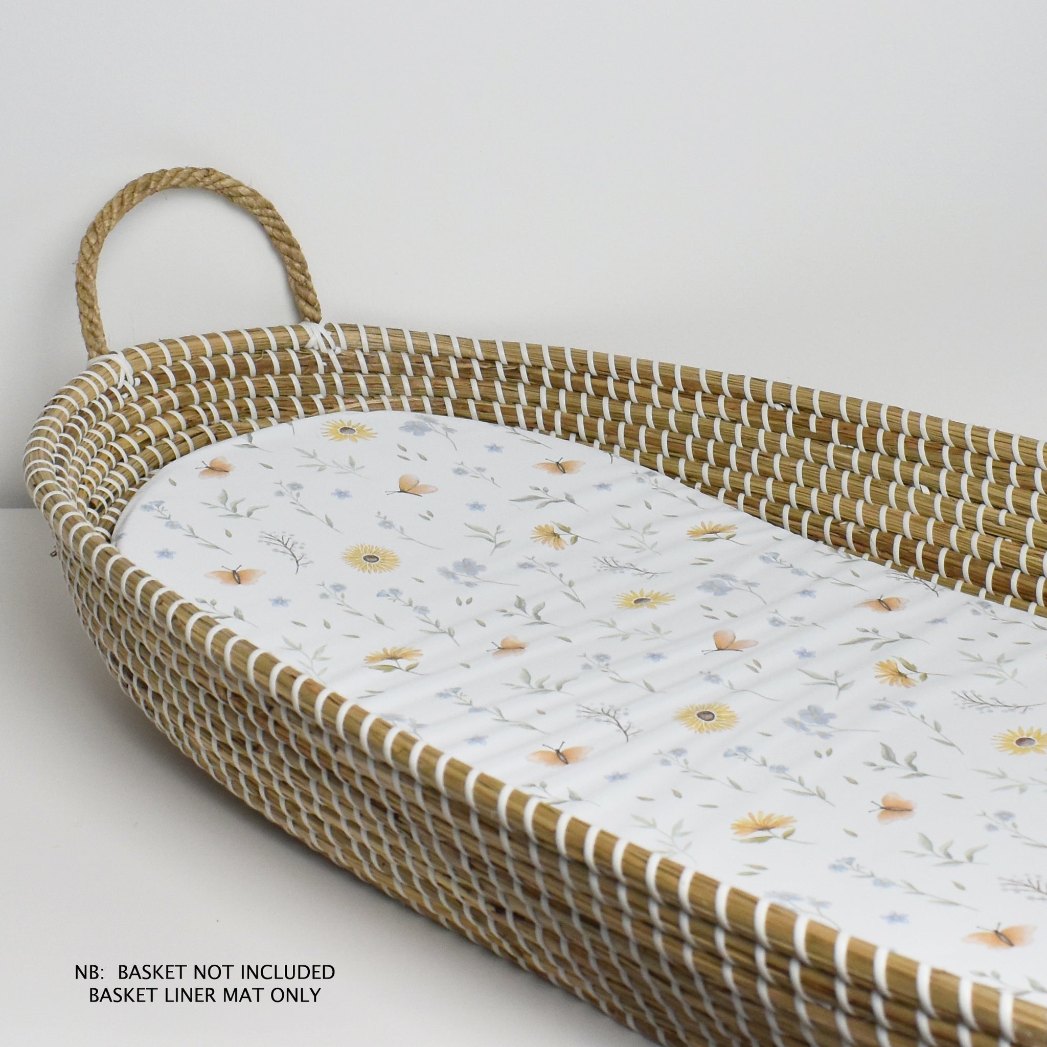 Basket Liner Mat - Wildflowers