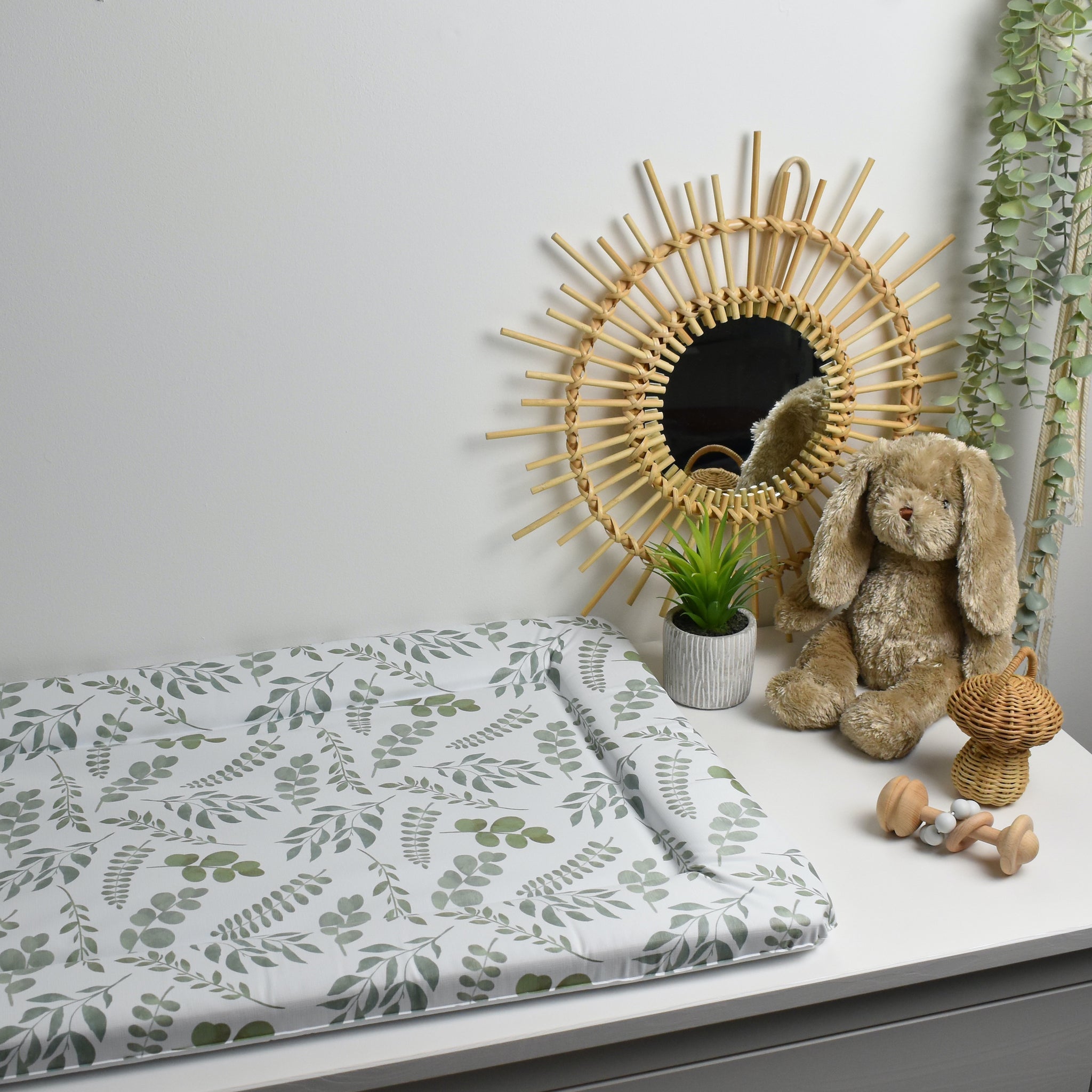 Standard Changing Mat - Eucalyptus Leaves