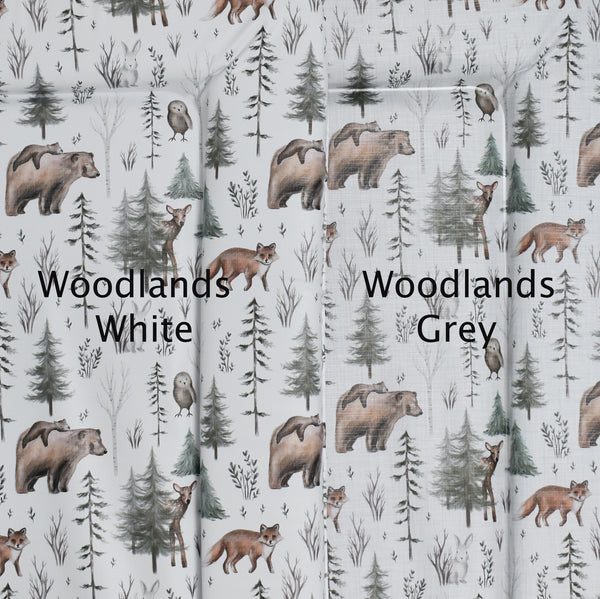 Travel Mat - Woodlands (WHITE)