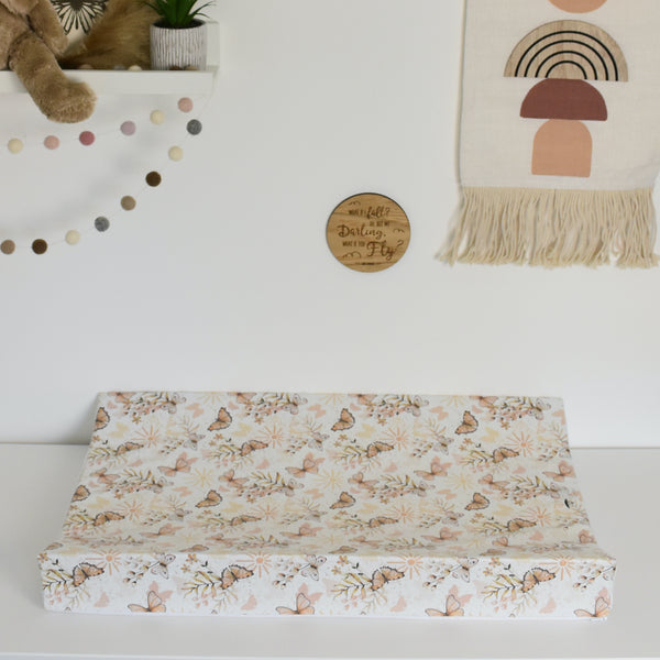 Anti-Roll Changing Mat - Boho Butterflies