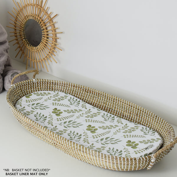 Basket Liner Mat - Eucalyptus Leaves