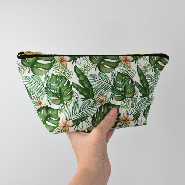 Baby Bag Pouch - Jungle Palm Leaves