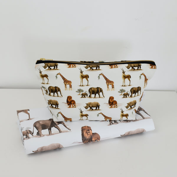 Baby Bag Pouch - Safari Wilderness