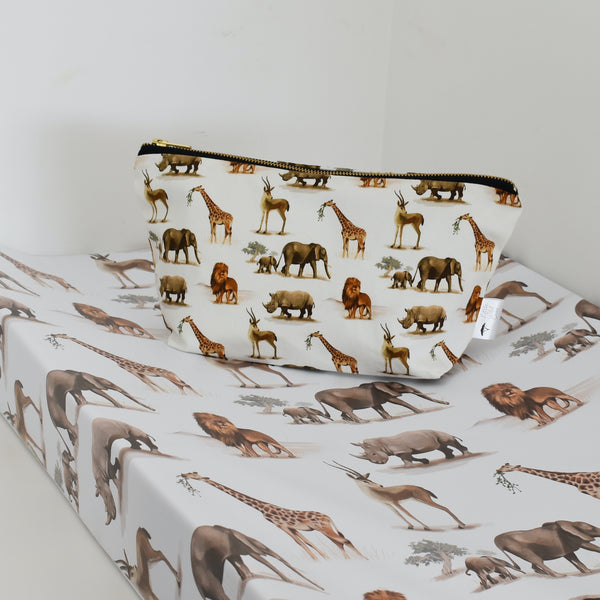 Baby Bag Pouch - Safari Wilderness