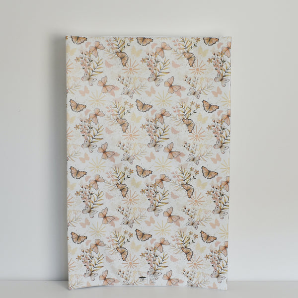 Anti-Roll Changing Mat - Boho Butterflies