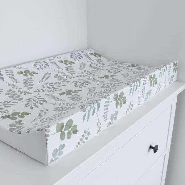 Anti-Roll Changing Mat - Eucalyptus Leaves